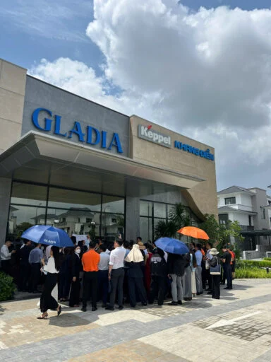 training thực tế dự án Gladia Khang Điền